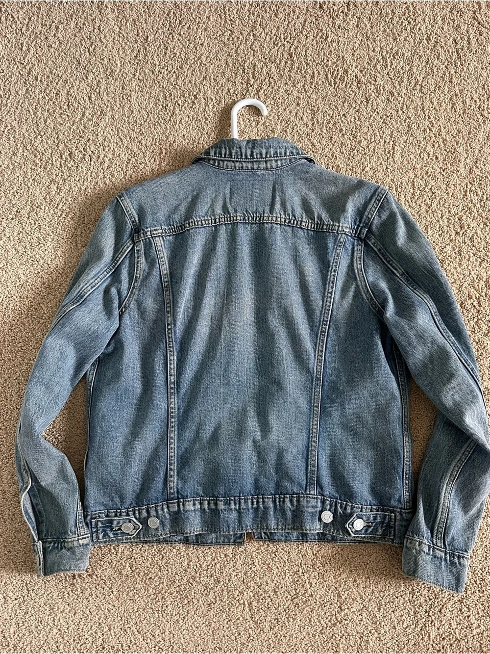 Lucky Brand Light Blue Denim Trucker Jacket